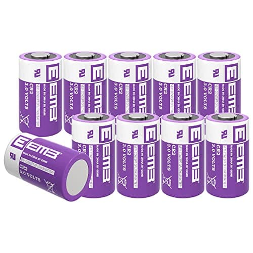 Image of EEMB CR2 3V Lithium Battery 850mAh 3 Volt Non-Rechargeable Batteries 10Pack High Capacity CR15h270 CR 2 C2 Compatible with Fujifilm Instant Camera STAX Mini Rangefinder Flashlights Calculators