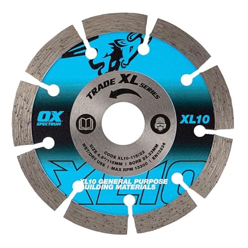 Image of OX Trade XL-10 Segmented Diamond Blade - General Purpose - 115/22.23mm