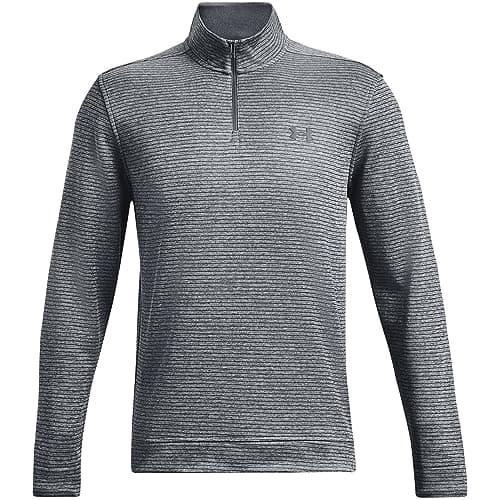 Image of Under Armour Men's Storm SweaterFleece Quarter Zip, (012) Pitch Gray / / Pitch Gray, S