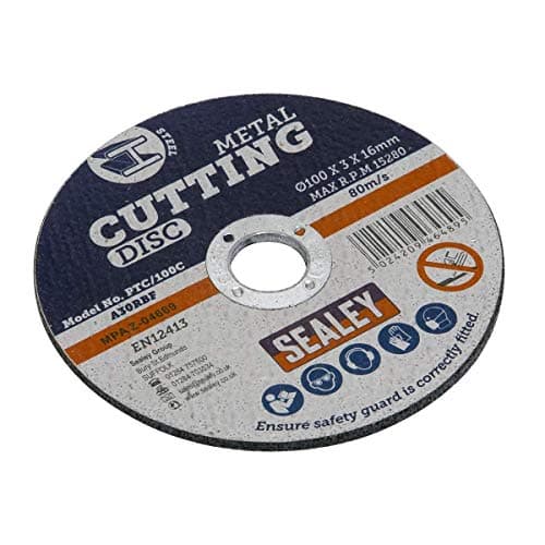 Image of Sealey PTC/100C Cutting Disc Ø100 x 3mm 16mm Bore