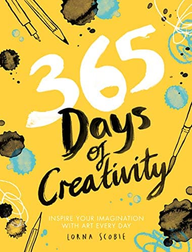 Image of 365 Days of Creativity: Inspire your imagination with art every day (Adult Art Activity and Colouring Book) (365 Days of Art)