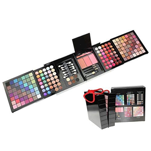 Image of FantasyDay All-in-one Makeup Gift Sets | Makeup Kit for Women Xmas Girls Essential Cosmetic Bundle Travel Make-up Include Eyeshadow Lipstick Blush Concealer Eyeliner Lipgloss Mascara Eyebrow Pencil