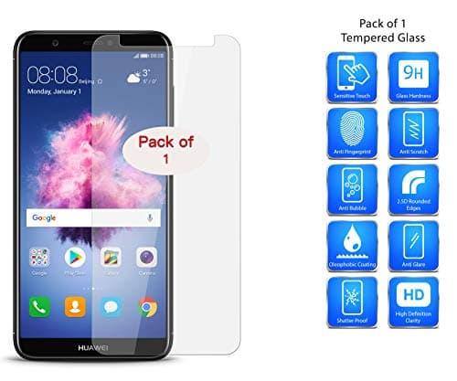 Image of [PACK OF 1] Tempered Glass Screen Protector Compatible with Blackberry Leap Flat Glass Protector HD Shatter Proof Anti Scratch 9H Glass Hardness Film 0.3mm 2.5d