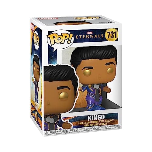 Image of Funko POP! Marvel: Eternals - Kingo - Marvel Comics - Collectable Vinyl Figure - Gift Idea - Official Merchandise - Toys for Kids & Adults - Comic Books Fans - Model Figure for Collectors and Display