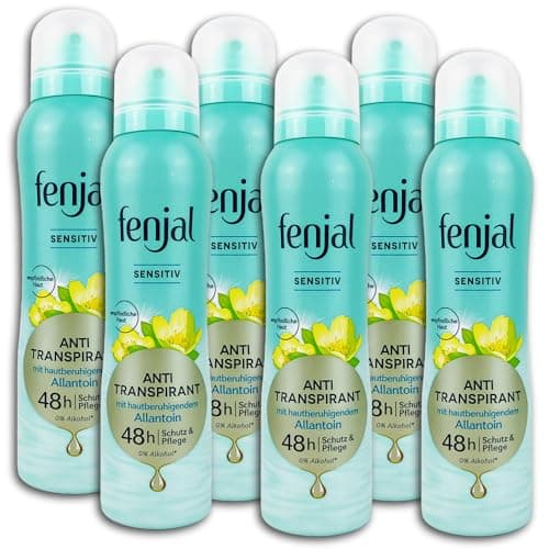 Image of Fenjal Sensitive Deodorant Spray 6 x 150 ml Pack of 6