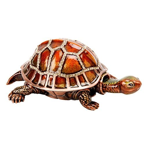Image of TREASURED TRINKETS Tortoise Trinket Box - Ornament