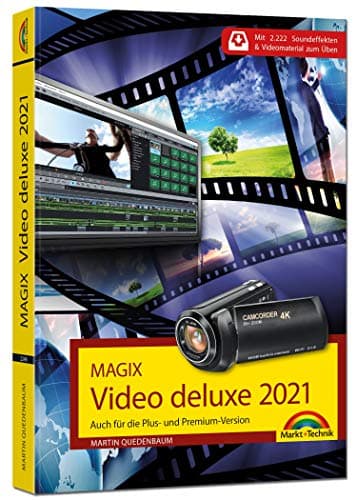 Image of MAGIX Video deluxe 2021: Auch für die Plus- und Premium-Version / MIt 2.222 Soundeffekten & Videomaterial zum Üben