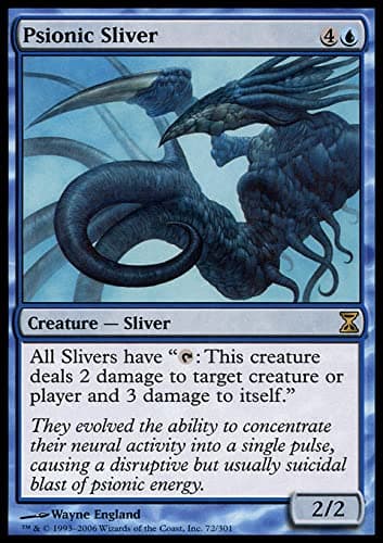Image of Magic The Gathering Psionic Sliver (:Time Spiral #72 Rare)