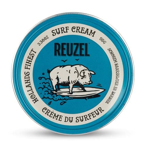 Image of Reuzel Surf Cream, Matte Cream Pomade For Men, Flexible Light Hold Styling Cream 3.38oz/95g