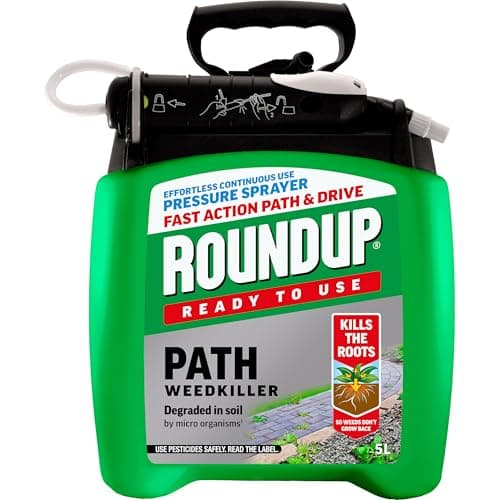 Image of Roundup Path Weedkiller 5 Litre Pump 'N Go, Ready to Use