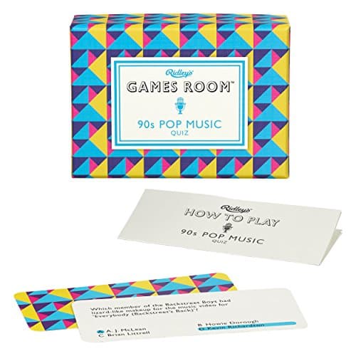 Image of Ridley's Games Room | 90's Pop Music Quiz | Trivia Game | Good Mix of Questions