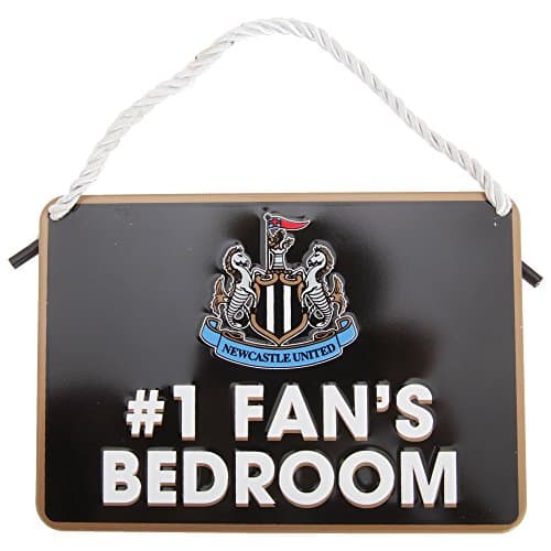 Image of Newcastle United FC No 1 Fan Bedroom Sign