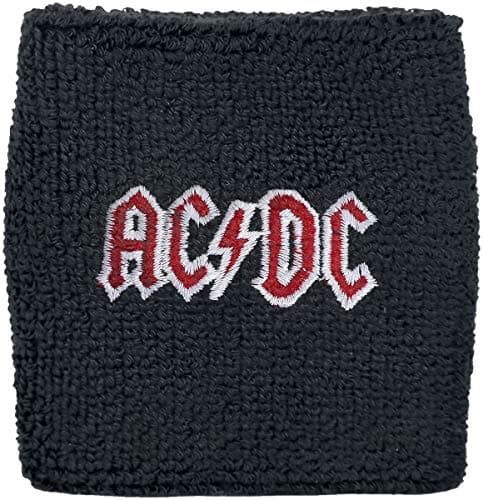 Image of AC/DC Logo - Wristband Unisex Sweatband Black