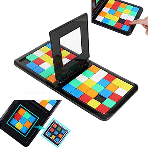Image of EACHHAHA Race Magic Block Board Game - Genius Square Sequence Puzzles for Boys and Girls 5+