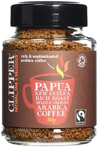 Image of Clipper Papua New Guinea Rich Roast Single Origin Arabica Coffee, 100 g
