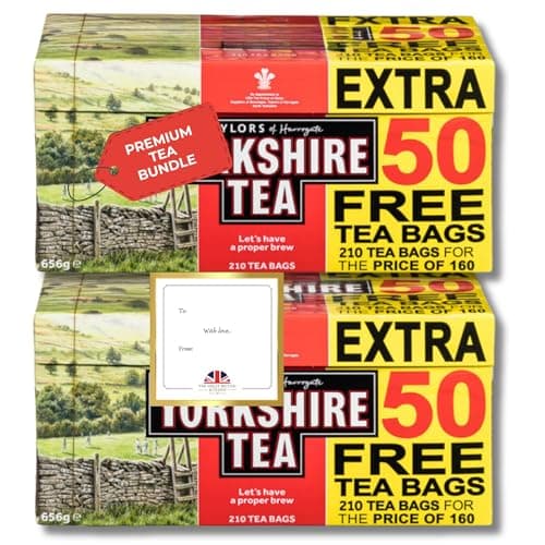 Image of Tea bags Bundle Including Yorkshire Teabags 2x210 by The Great British Kitchen