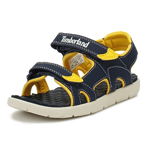 Image of Timberland Perkins Row-2-strap, Unisex Kids’ Open Toe Sandals, Blue (Black Iris Xy0), UK (39 EU)