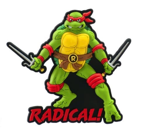 Image of Teenage Mutant Ninja Turtles Soft Touch PVC Magnet: inchRaphaelinch