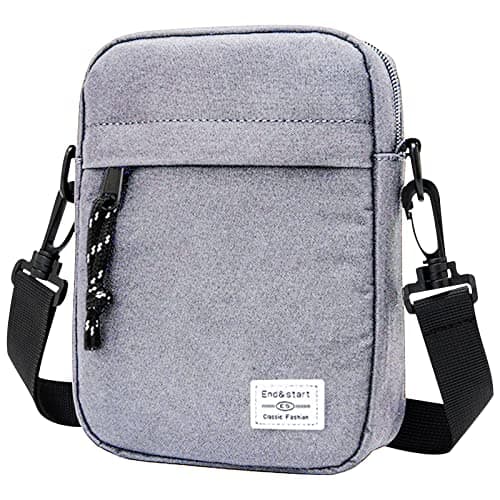 Image of Vaupan Small Crossbody Bag Shoulder Bag For Men, Women Mini Messenger Bag Water Resistant Satchel Bag for Work Travel