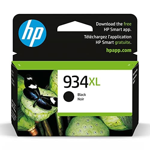 Image of HP 934XL Black Original Ink Cartridge (C2P23AE) – Works with: OfficeJet Pro 6230, 6820, 6830 Printers