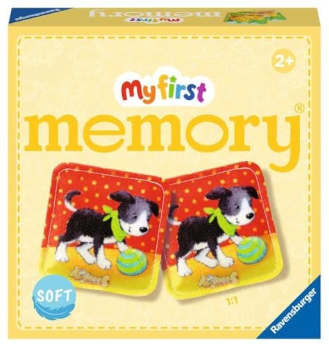 Image of Ravensburger - 20998 - My First Memory® Plush - The Classic Memory Game with 24 Fabric Cards and Cute Animal Children, Toy from 2 Years