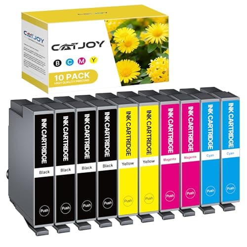 Image of CATJOY Compatible with 604XL Ink Cartridges Multipack Compatible with Epson XP 2200 Ink XP-3200 XP-4200 XP-2205 XP-4205 Workforce WF-2910 WF-2930(10 Pack)