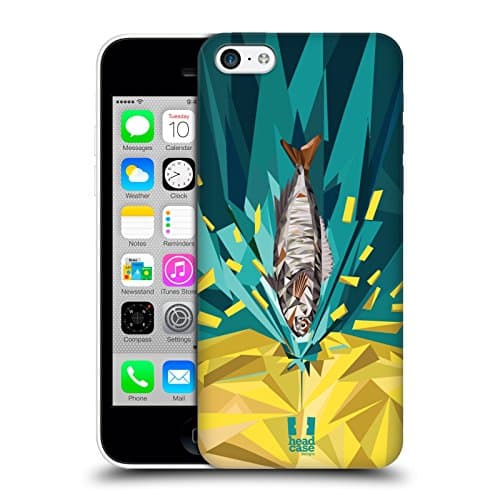 Image of Head Case Designs Fish And Chips Profession Inspired - Food Leagues Hard Back Case Compatible With Apple iPhone 5c