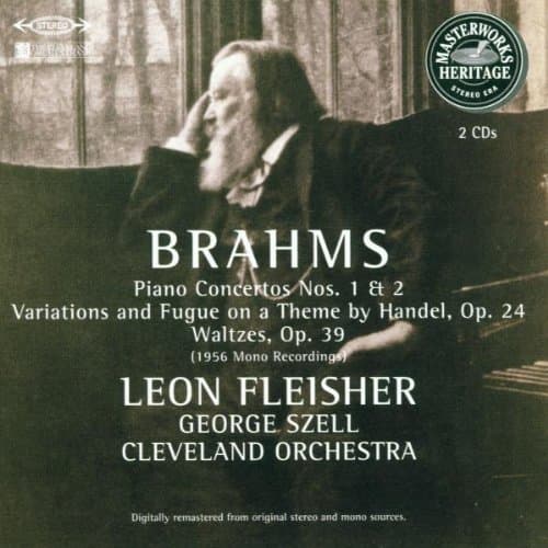 Image of Brahms: Piano Concerto 1, 2, Waltzes, Handel Variations