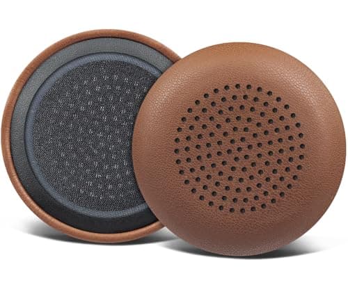 Image of SOULWIT Replacement Earpads Cover for Plantronics BlackWire C510/C520/C710/C720/C725 Headset, Cushions Ear Pads Cover for Poly BlackWire 510/520/710/720/725 - Coffee