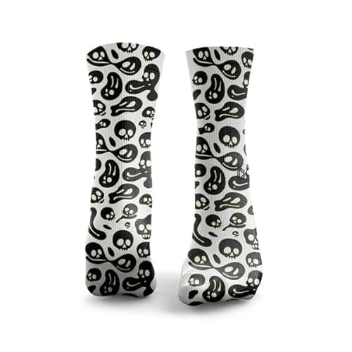 Image of HEXXEE Crew Skull Smileys Black Mens: 9-11.5 UK / 9-12 US