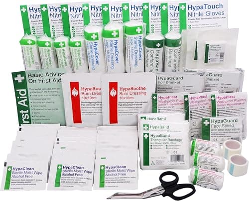 Image of Safety First Aid Group British Standard First Aid Refill, Medium 25-100 Persons
