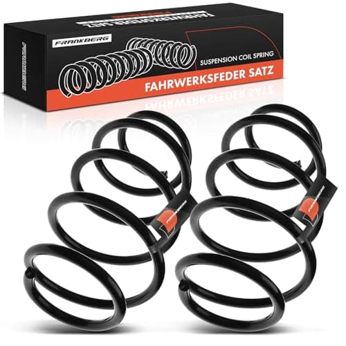 Image of Frankberg 2x Coil Spring Front axle Compatible with Qashqai +2 I J10 JJ10E NJ10 1.5L 2.0L 2007-2013 Replace# 54010JD02C