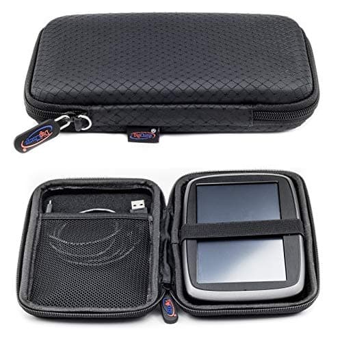 Image of Digicharge Slim Hard Carry Case For TomTom Go Classic 6’’ 2nd Gen Lite Advanced Professional Premium Basic Essential 6 Inch Discover Go Camper Tour GO 6200 6250 6100 620 61 CAMPER Tom Tom BV Sat Nav