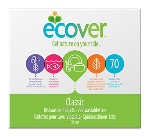 Image of Ecover XL Dishwasher Tablets 70 Pieces