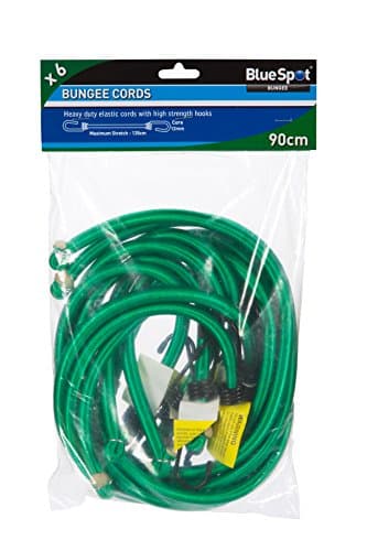 Image of Blue Spot Tools 6 Piece 90cm Bungee Cord Set
