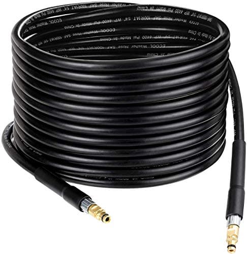 Image of Colisal 10M/32Ft High Pressure Replacement Hose Extension for Karcher K Series Pressure Washers (K2 - K7) with M22 & C-Clip Type Fitting Quick Connector Hose