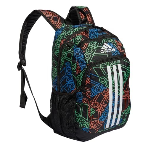 Image of adidas Unisex's Young BTS Creator 2 Backpack Discontinued Bag, Outline Bos Toss/Black/White, One Size