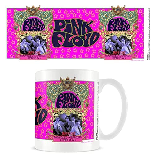 Image of Pyramid International Pink Floyd Mug in Presentation Box ('67 Gig Design) 11oz Ceramic Mug - Official Merchandise