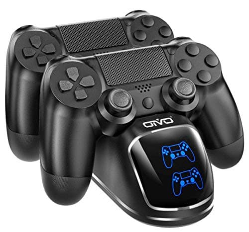 Image of OIVO PS4 Controller Charger - Dualshock 4 Controller Charging Station with Upgraded 1.8-Hours Charging Chip