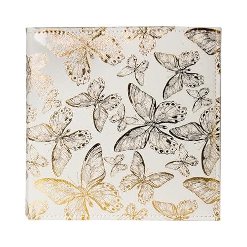 Image of Butterfly Memo Album 200 6x4" - White