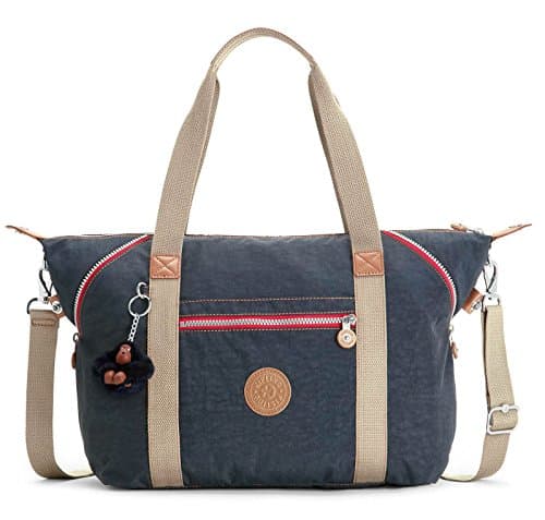 Image of Kipling ART Medium Tote, Totes, True Navy Combo (Blue)