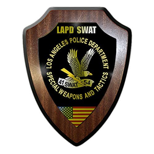 Image of Coat of arms/wall sign Los Angeles Police Department Special Weapons and Tactics, police badge, USA special task force, SEK #18390