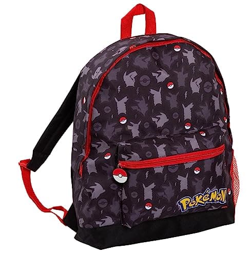 Image of Pokemon Backpack For Adults Teens Kids Pikachu Pokeball School College Lunch Bag Travel Sports Rucksack