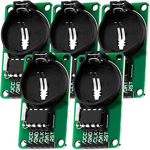 Image of AZDelivery 5 x DS1302 Serial Real Time Clock RTC compatible with Arduino Including E-Book!