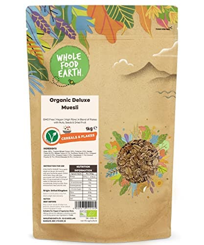 Image of Wholefood Earth - Organic Deluxe Fruit and Nut Muesli, 1 kg