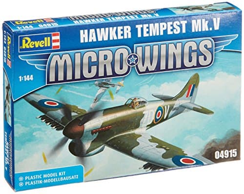 Image of Revell Micro Wings Hawker Tempest Mk.V Aircraft Plastic Model Kit