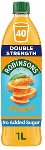 Image of Robinso Squash 1L Variety Pack – Assorted Fruit Flavours, No Added Sugar, Concentrated Cordial Drink (Robinsons Double Strength Orange No Added Sugar Squash 1L)