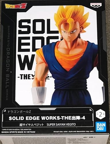 Image of Banpresto DRAGON BALL Z - Super Saiyan Vegito - Solid Edge Works - Figurine 23cm
