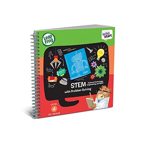 Image of LeapFrog 21613 LeapStart Year 1 StemTEM Science/Technology/Engineering and Maths and Problem Solving Activity Book