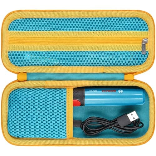 Image of co2CREA Hard Travel Case for Bosch Cordless Hot Glue Pen Gluey, Compatible with USB Charger and Cable, Mini Glue Sticks, Case Only
